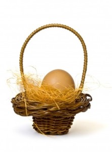 Willow Egg Basket