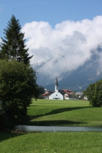 Church in the valley of Pertisau