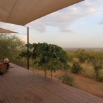 View from Ecoscience lodge, Tanzania
